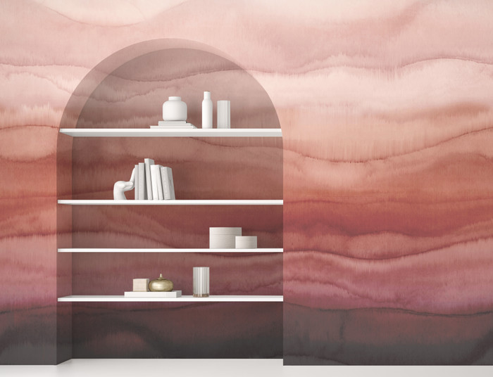 Mural - Sunset Ombre Terracotta (Per Sqm)