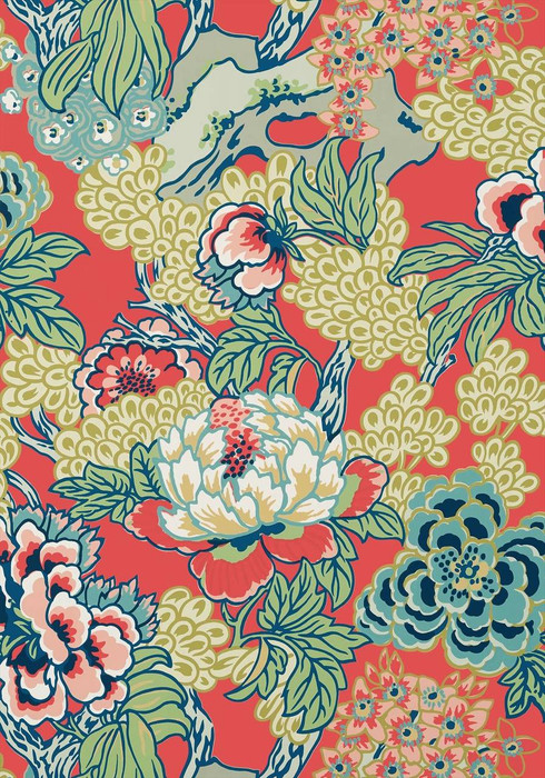 Honshu - Coral / Green