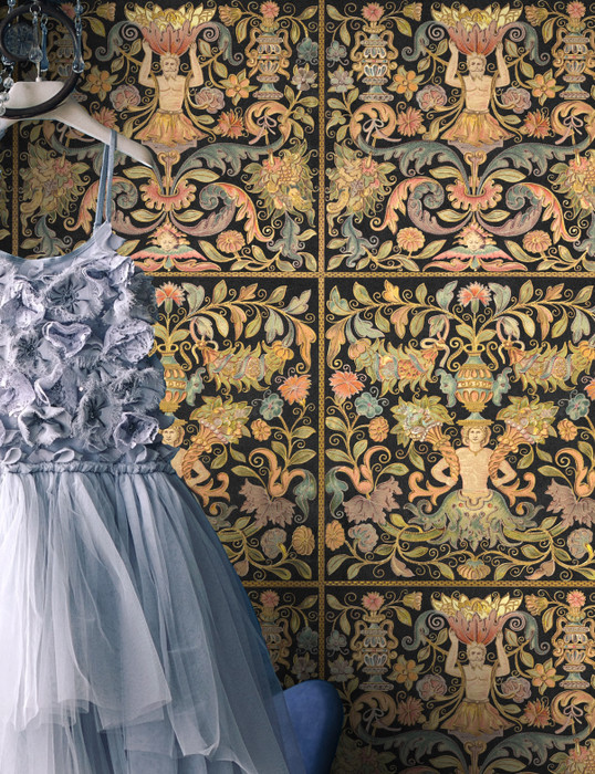 Brocade - Anthracite