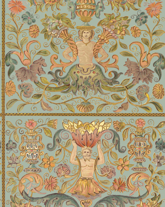Brocade - Powder Blue