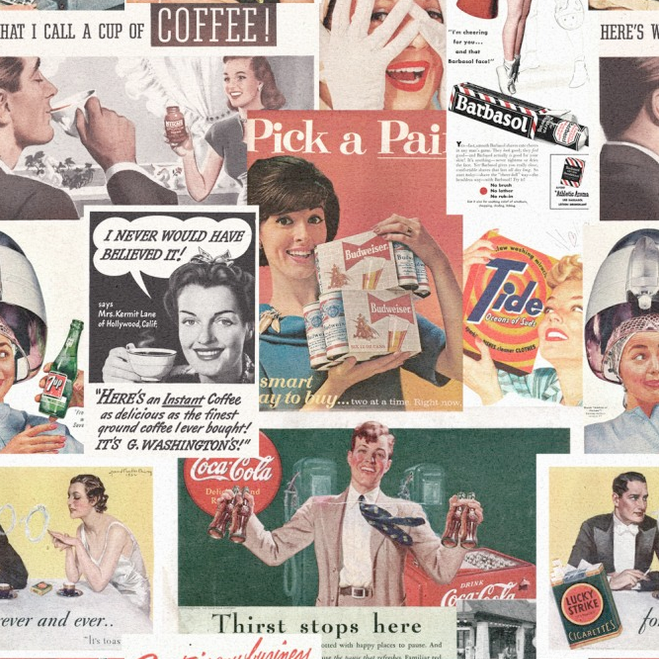 Retro Ads - Colour