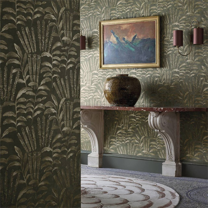 Zoffany Wallis Paris Grey Wallpaper 312869