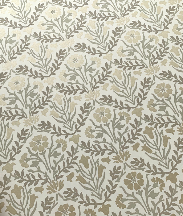 Morris Bellflowers - Linen / Cream