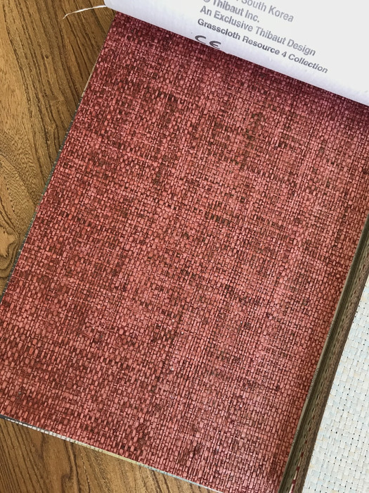 Provincial Weave - Cranberry