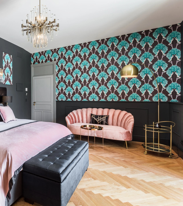 Showgirls - Charcoal / Teal