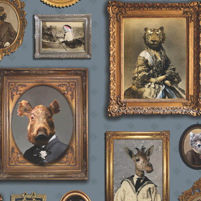 Portrait Gallery - Blue