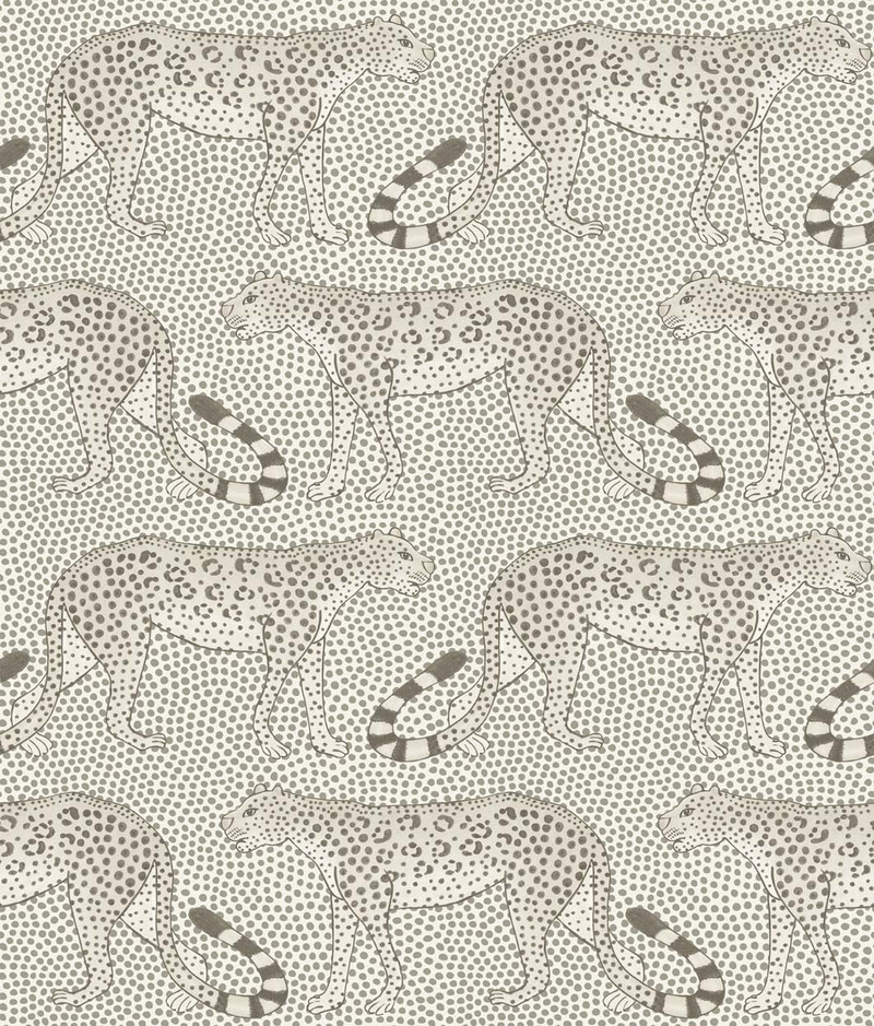 Leopard Walk - Black / White