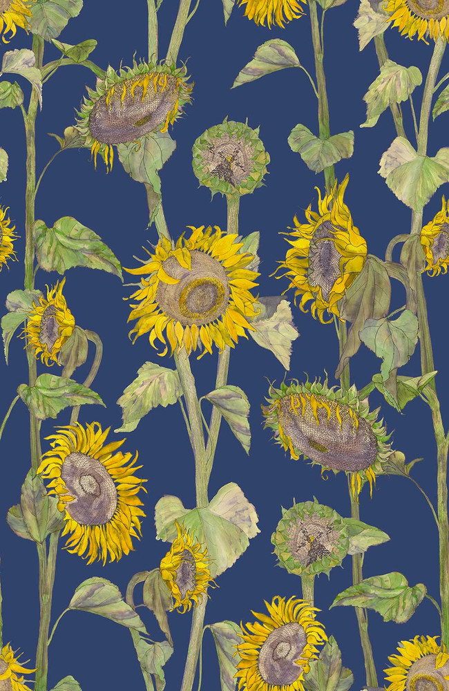 Sunflowers - Blue