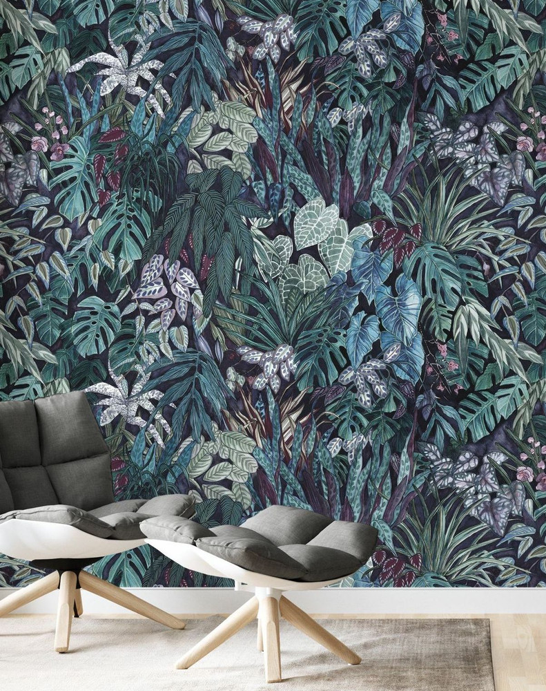 Mural - Tanglewood Forest Green (Per Sqm)