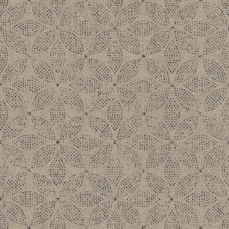 Graphic Floral - Taupe