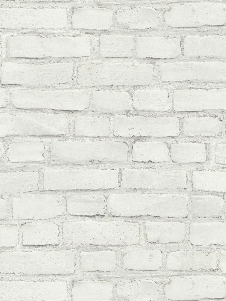 North Brick - Grey / White