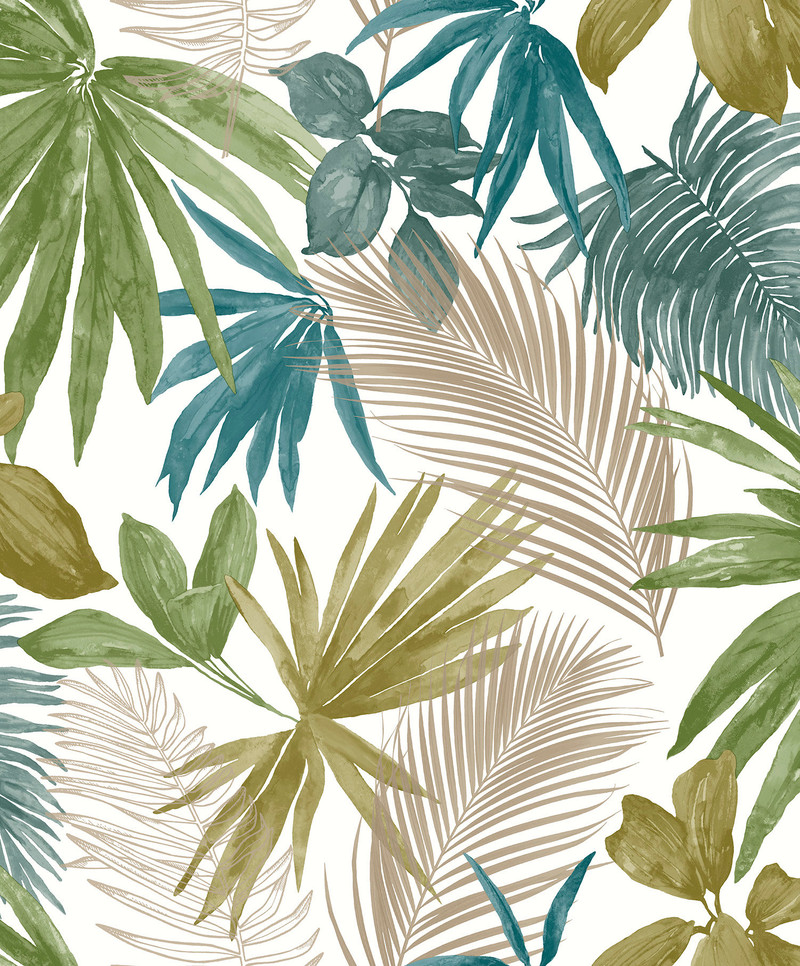 Wild Palms - Teal