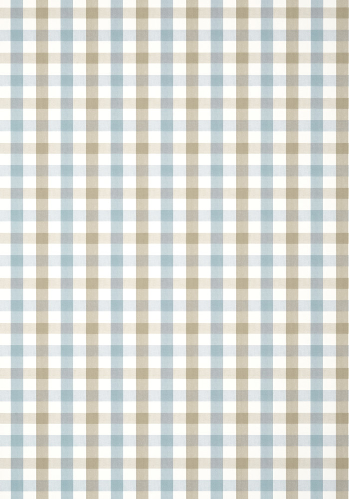 Saybrook Check - Spa Blue / Beige