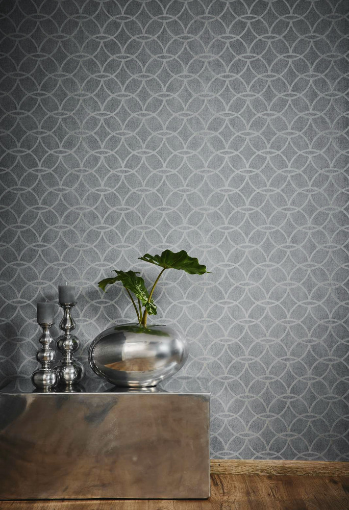 Geo Trellis -  Grey