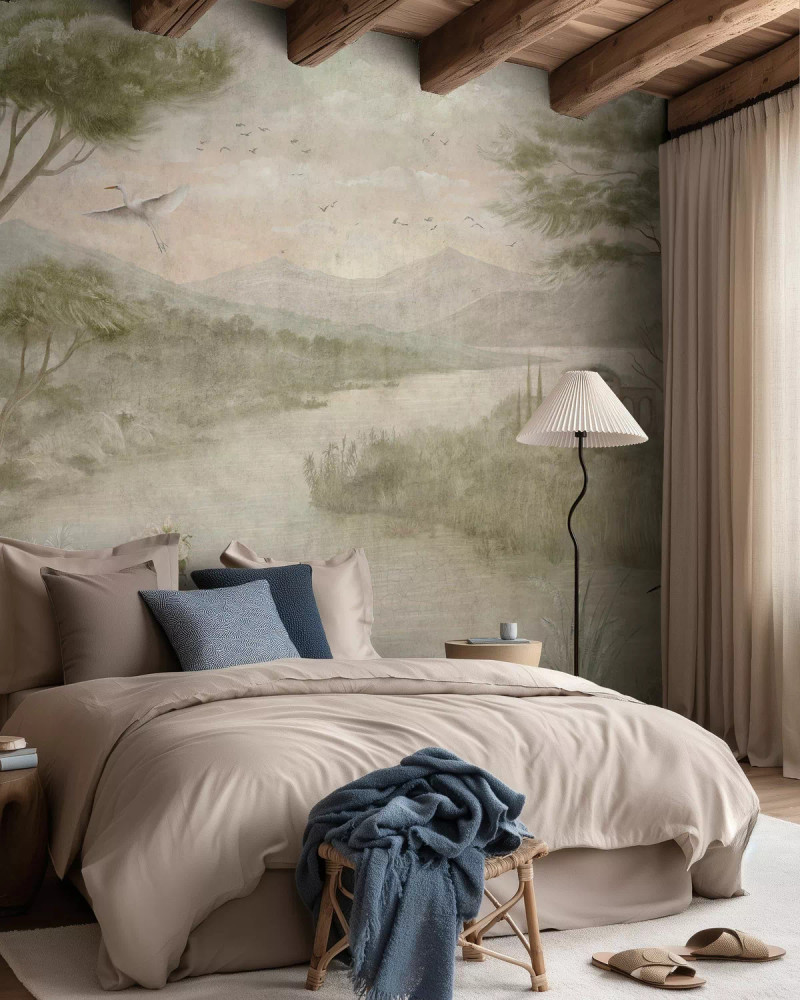 Mural - Pastel River (Per Sqm)