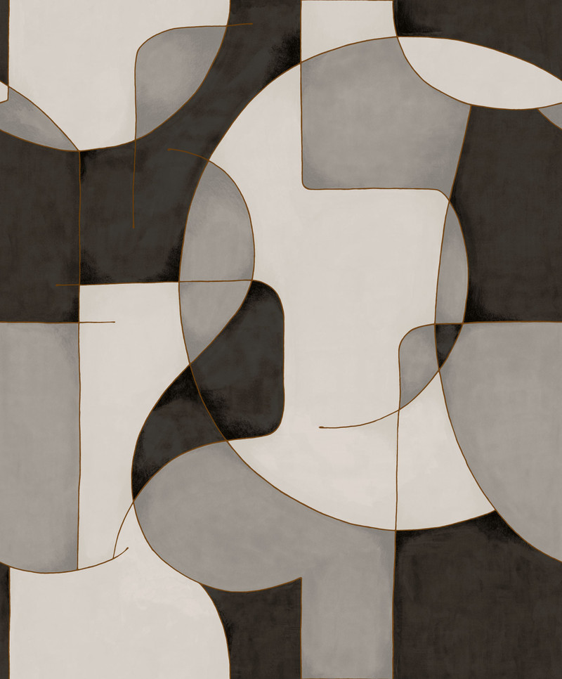 Op'Art - Grey / Black
