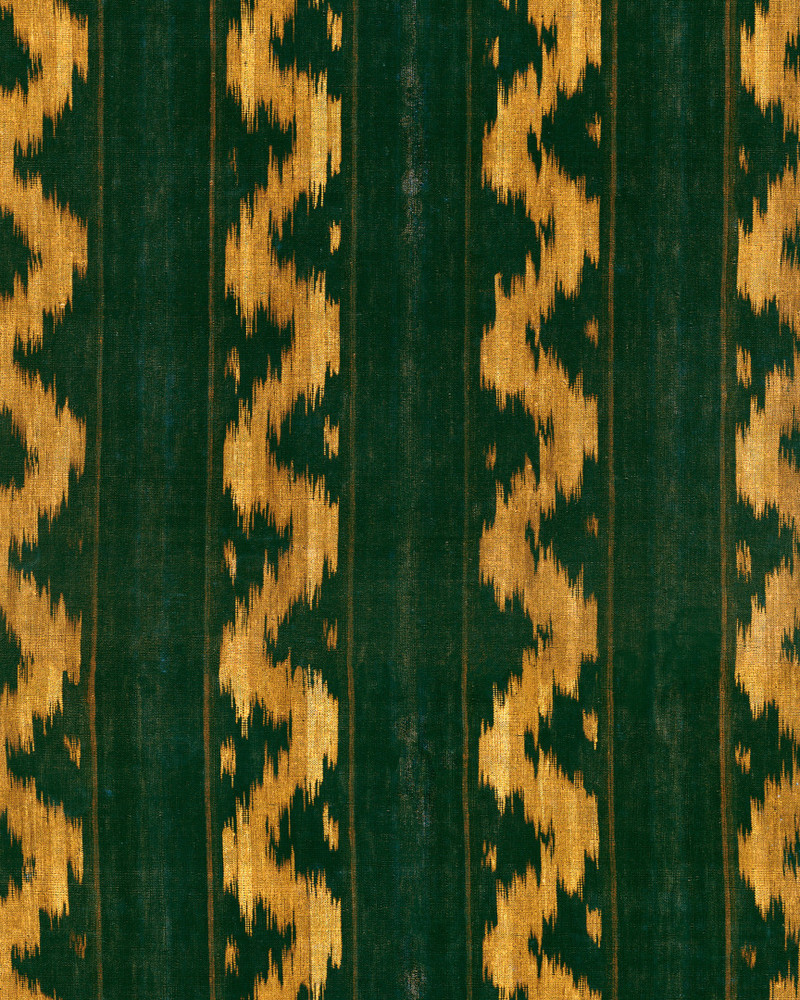 Vintage Ikat - Green / Yellow