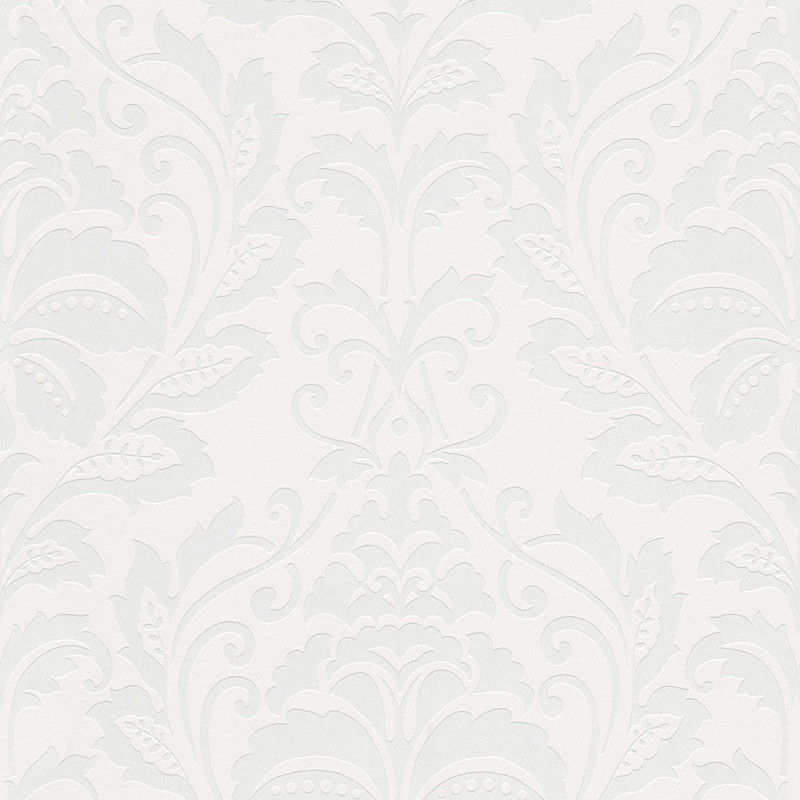 Luxe Damask - Off White