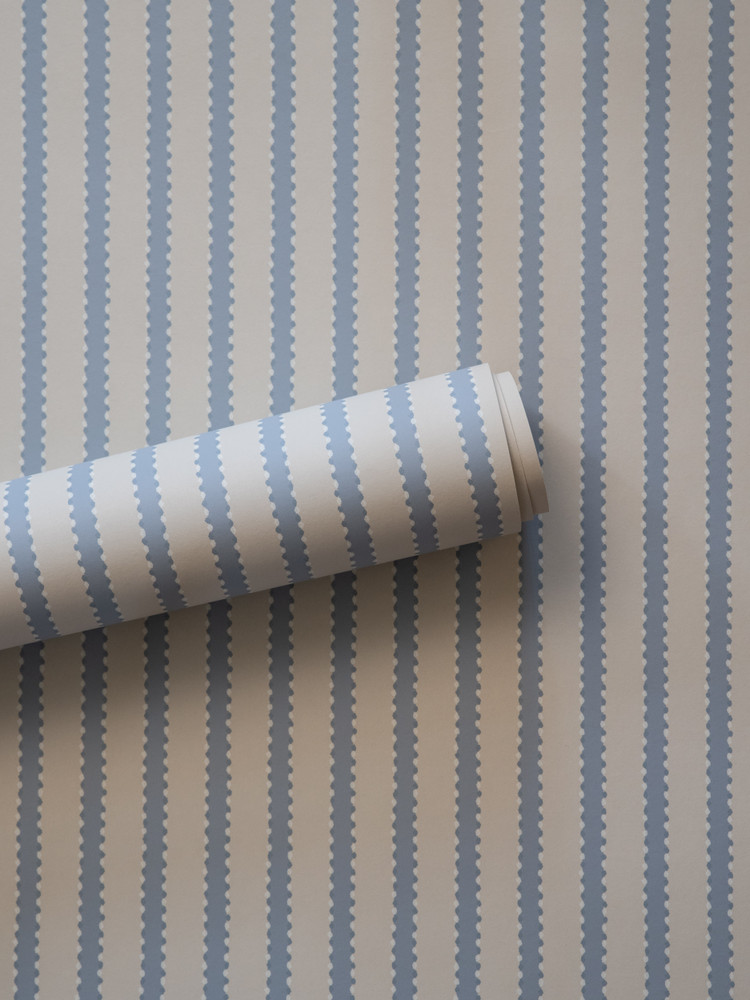 Stitched Stripe - Faded Denim