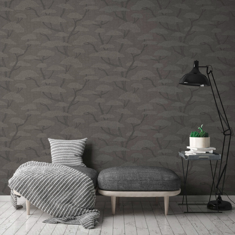 Chinoiserie Tree - Charcoal