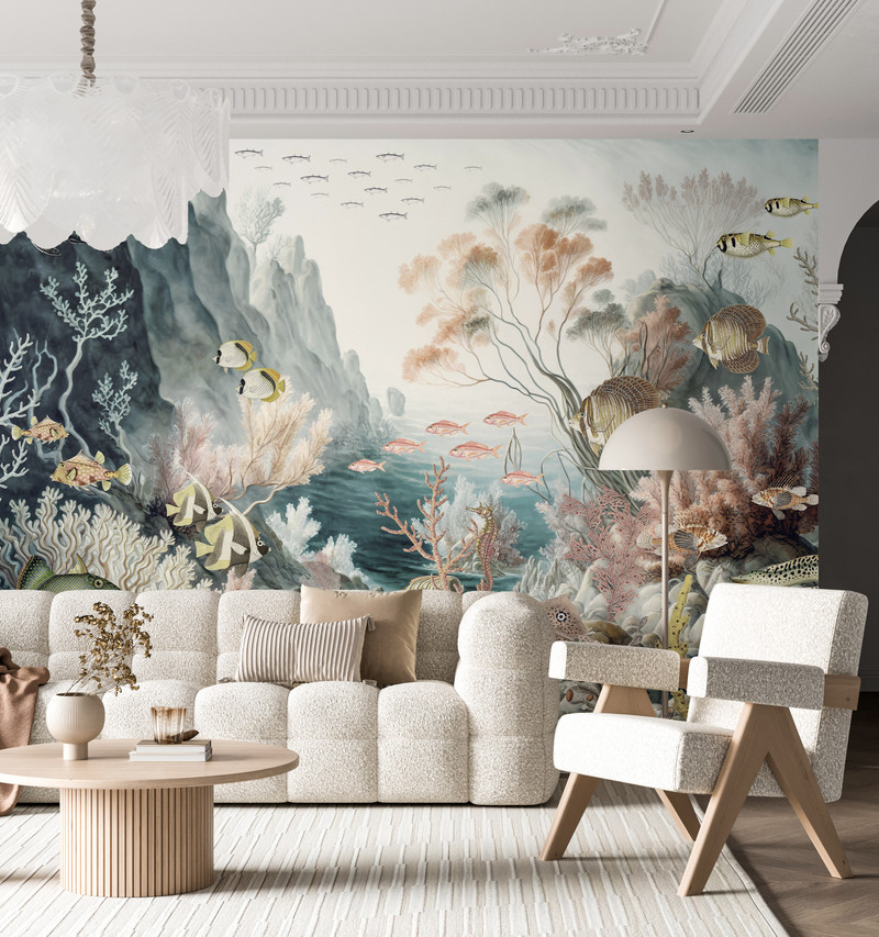 Mural - Coastline Reef 2 (Per Sqm)