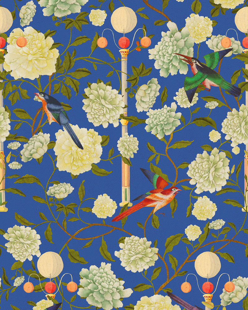 The Cantonese Garden Wallpaper by MINDTHEGAP