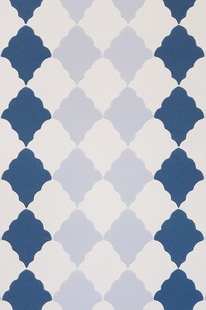 Quilted Harlequin - Two Blues