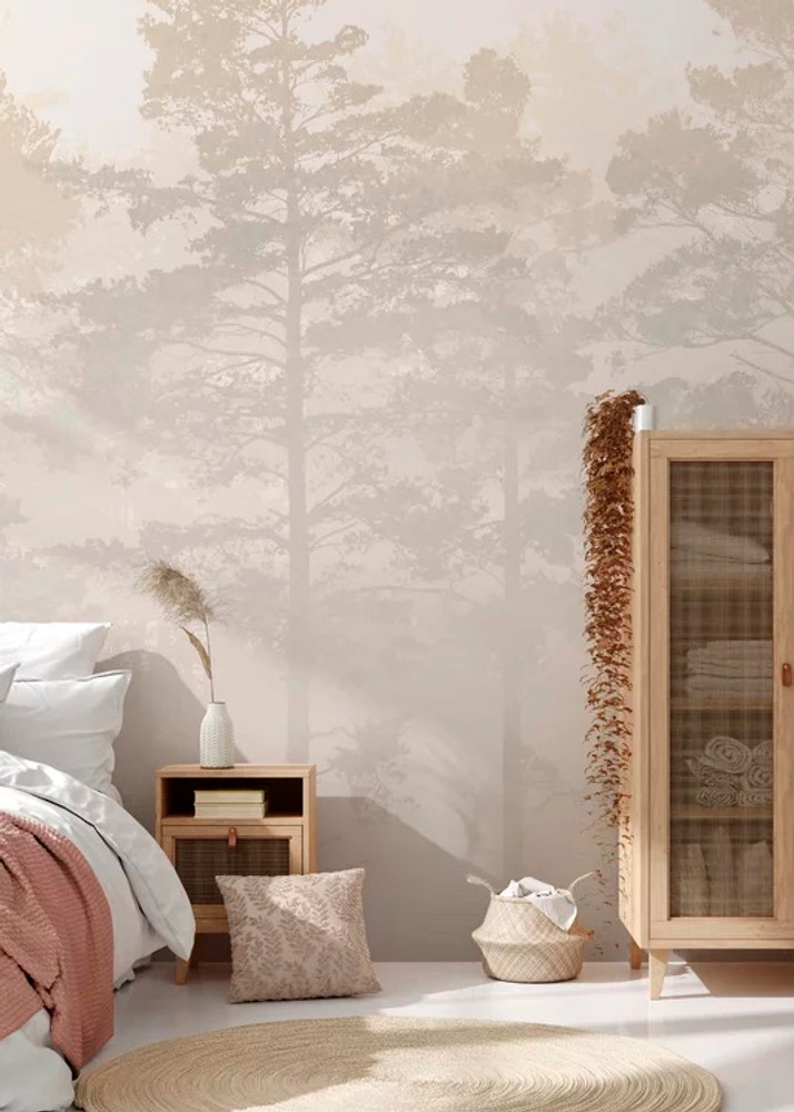 Mural - Misty Pine Beige (Per Sqm)