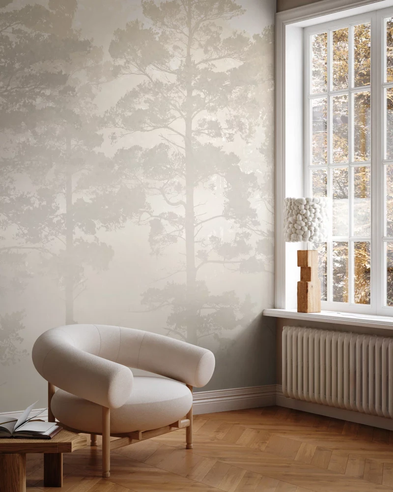 Mural - Misty Pine Beige (Per Sqm)