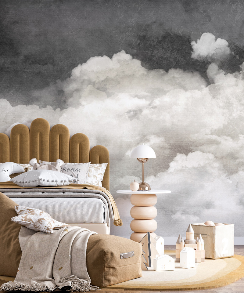 Mural - Dark Clouds (Per Sqm)