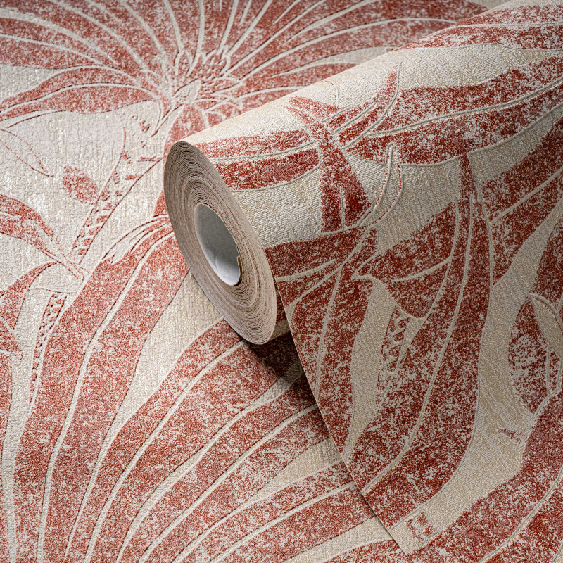 Xanadu - Metallic Beige / Red