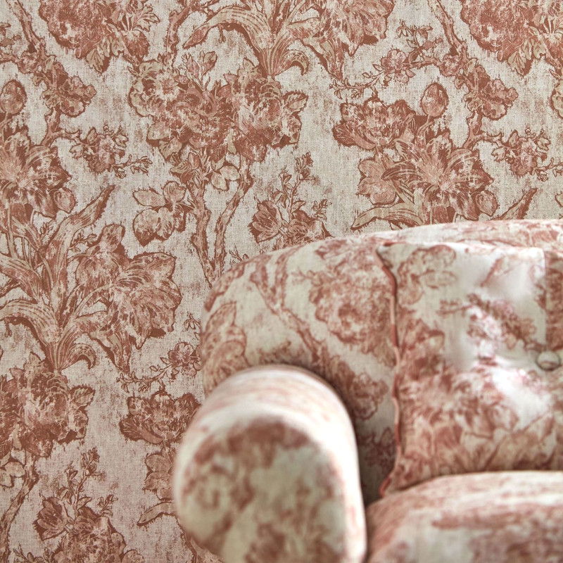 Fringed Tulip Toile - Putty