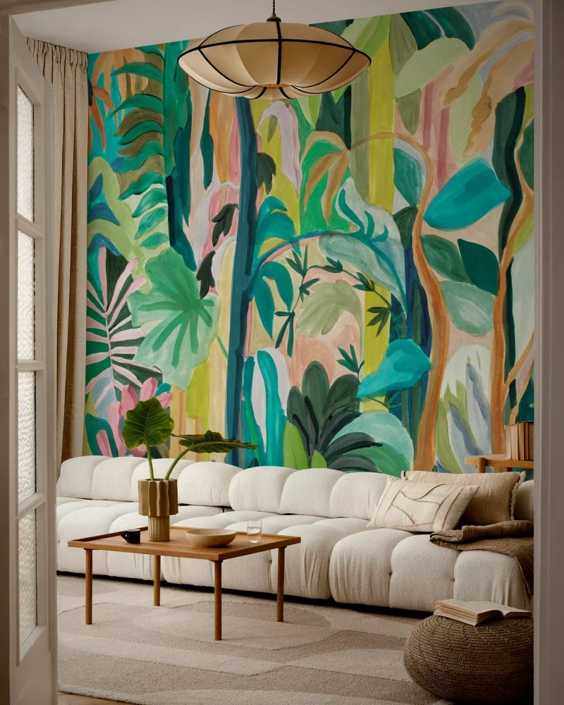Mural - Entangled Verdure (Per Sqm)