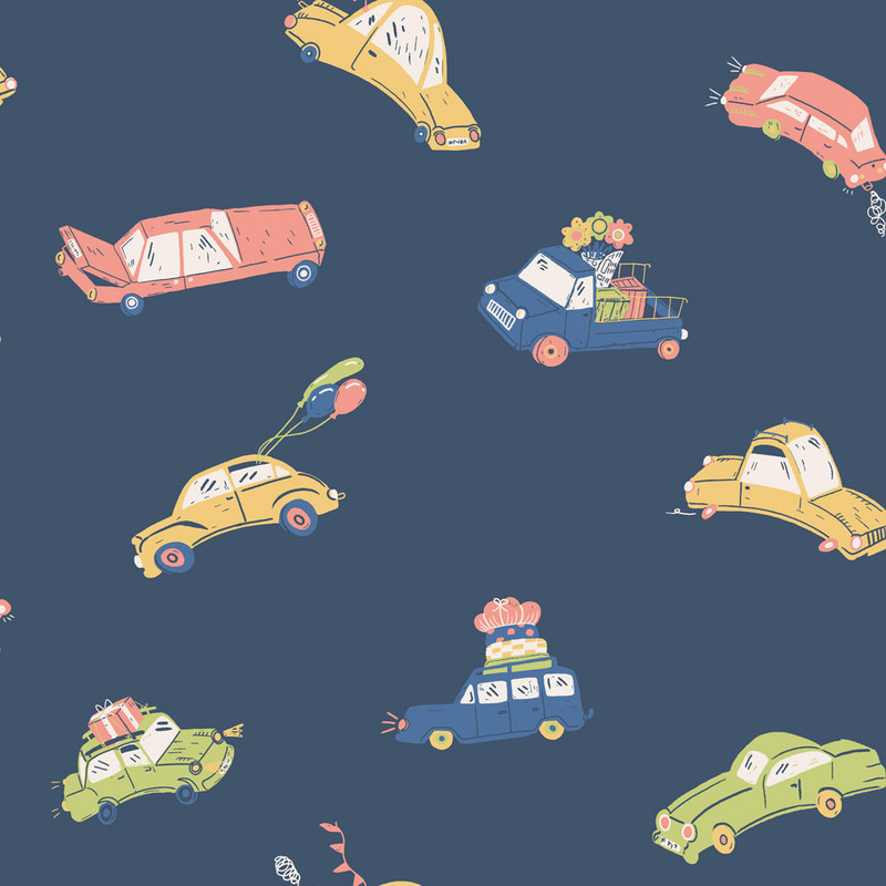 Bilarna - Dark Blue / Multi