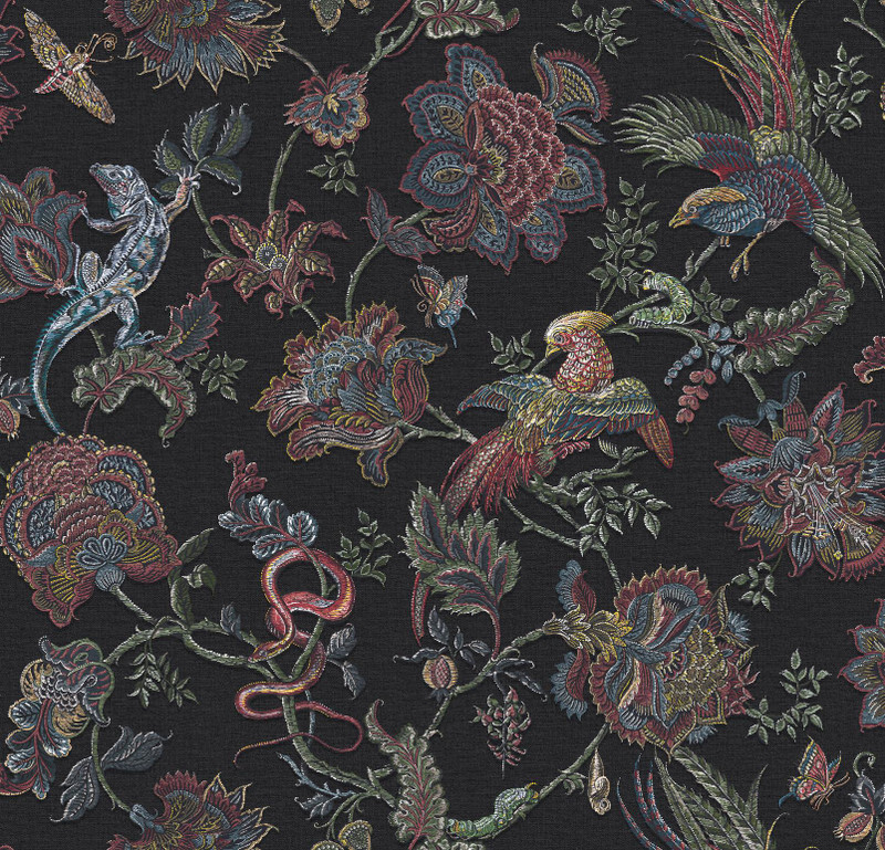 Eternal Weave - Black (Set of 2 Rolls)