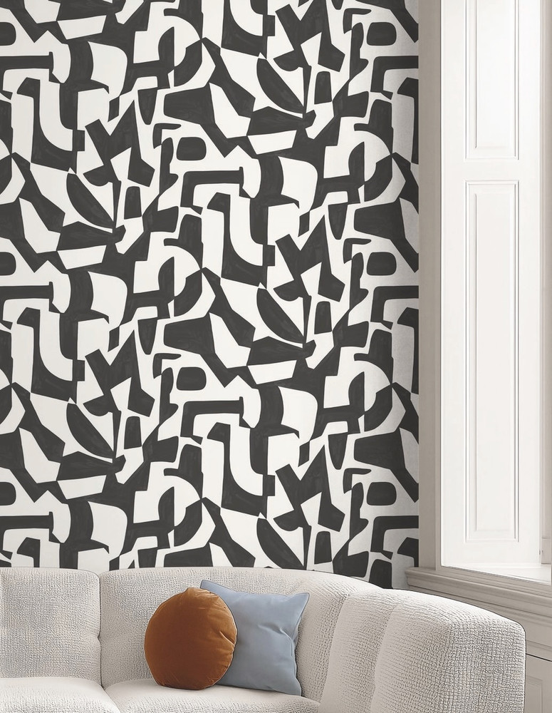 Broken Pattern - Monochrome