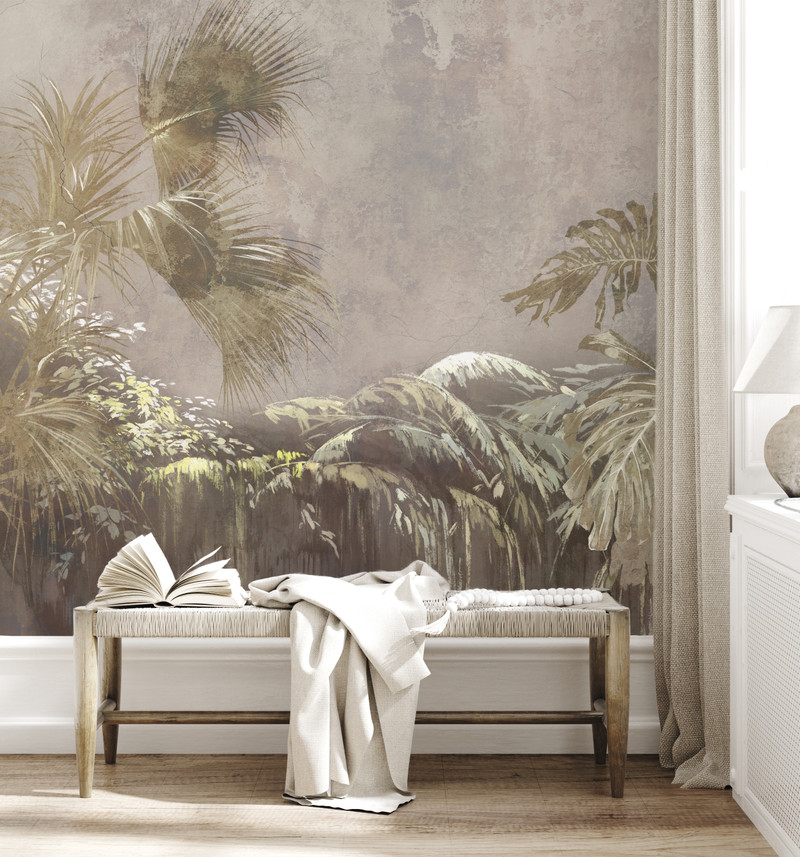 Mural - Tropical Mist Ironside (Per Sqm)
