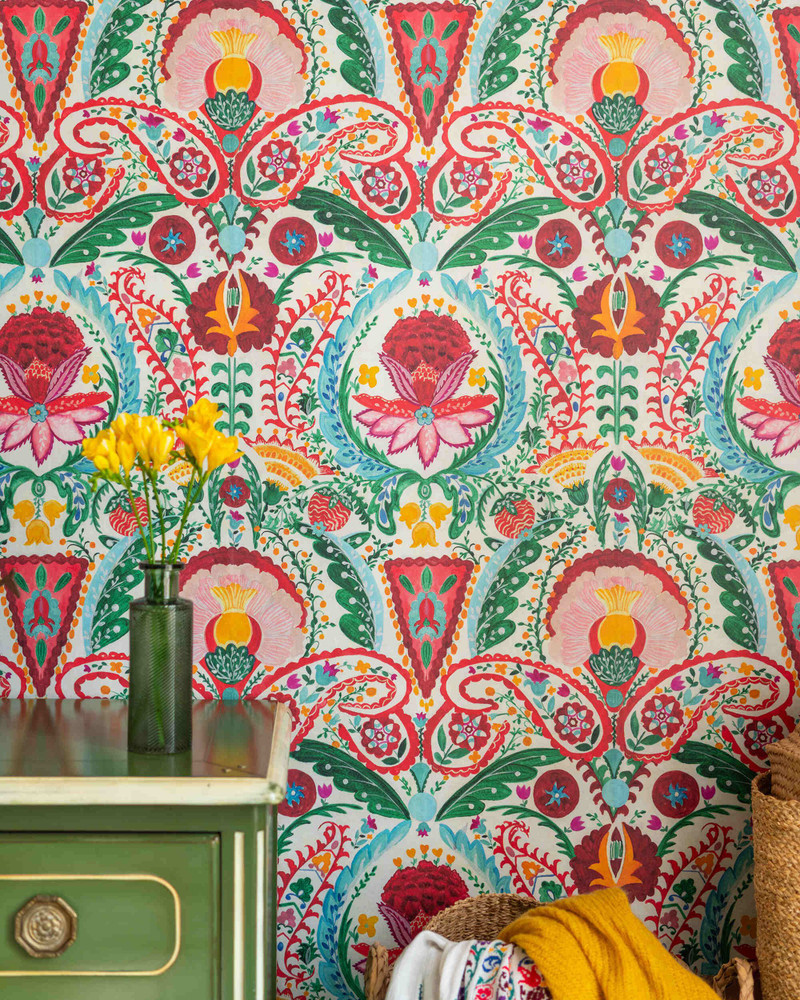 Rosa Mundi - Taupe / Multi