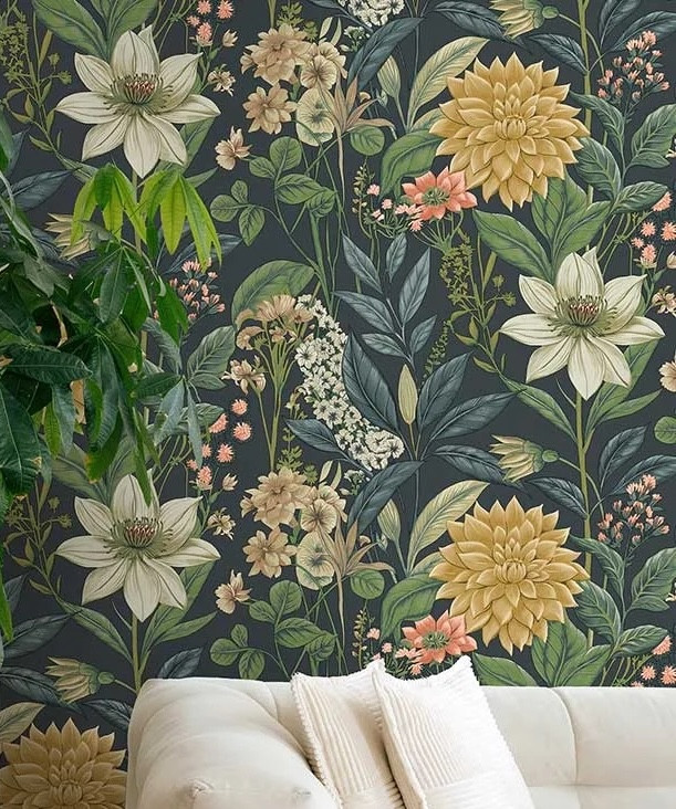 Clematis - Navy