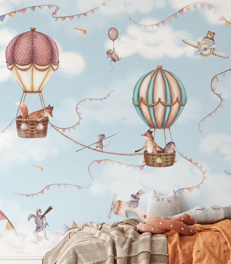 Mural - Animal Aviation (Per Sqm)