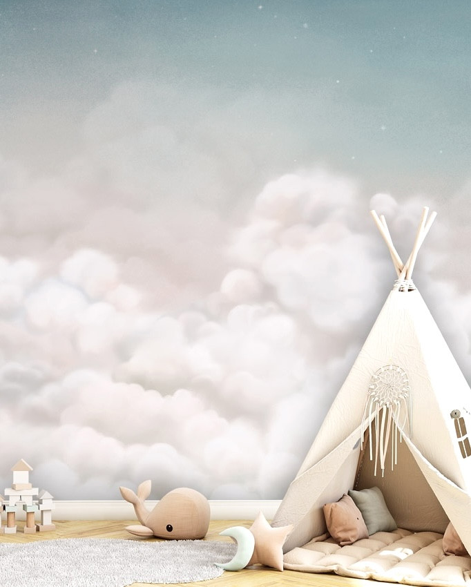 Mural - Calming Clouds (Per Sqm)