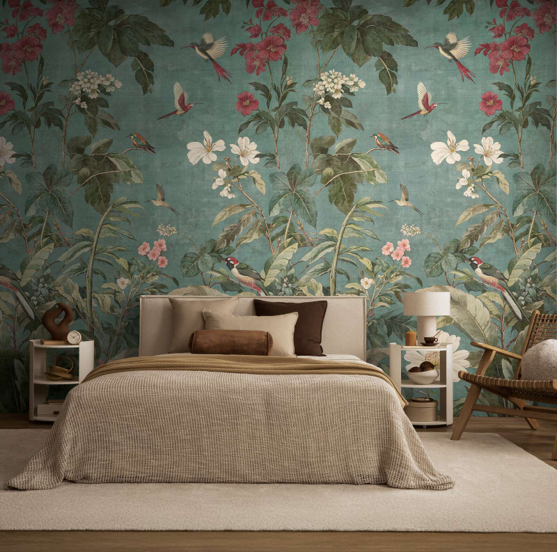 Panel - Birds Flora