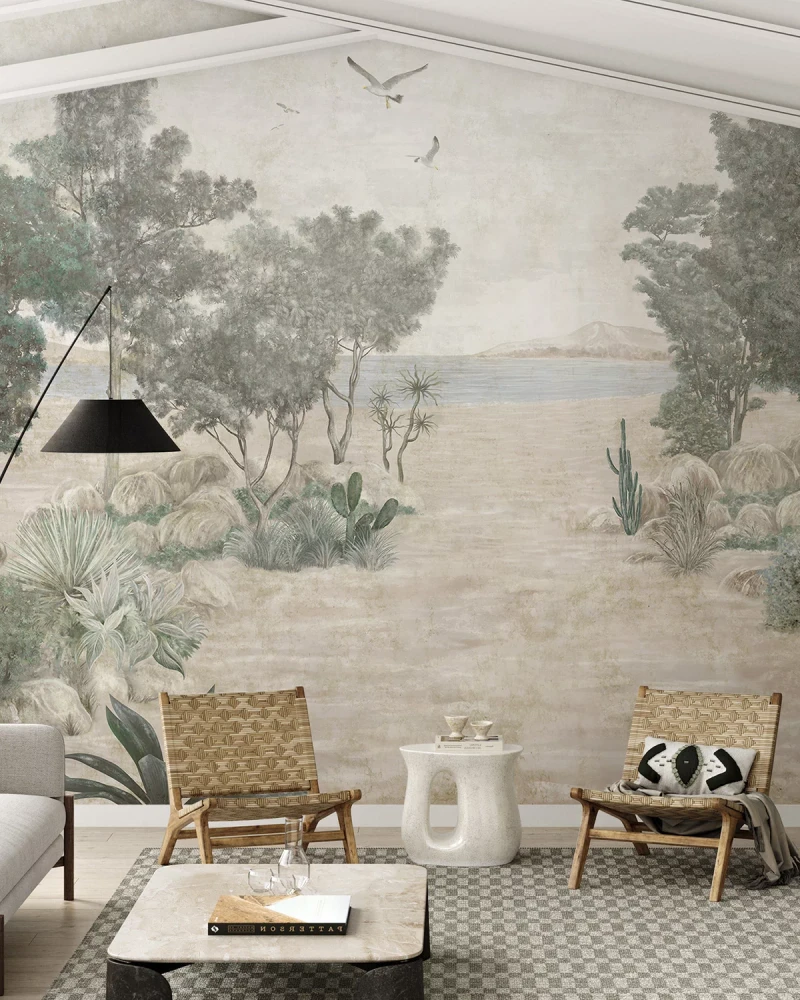 Mural - Maritime Pines (Per Sqm)