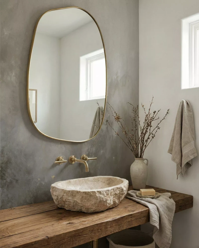 Mural - Elemental Flow Taupe (Per Sqm)