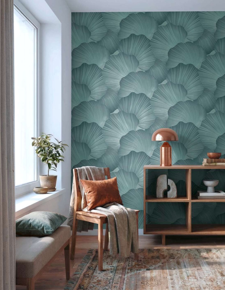 Serene Petals - Blue