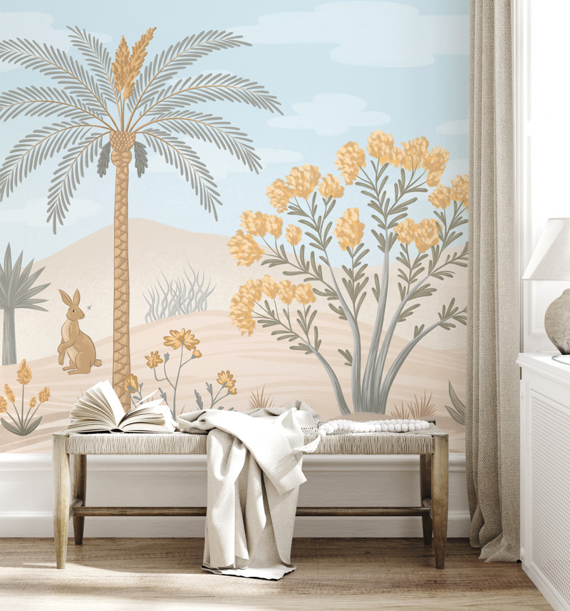 Mural - Oasis Island Fresh (Per Sqm)
