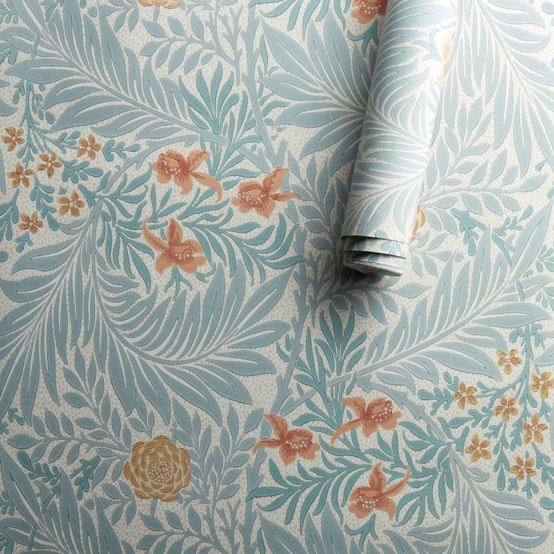 Larkspur - Slate / Russet
