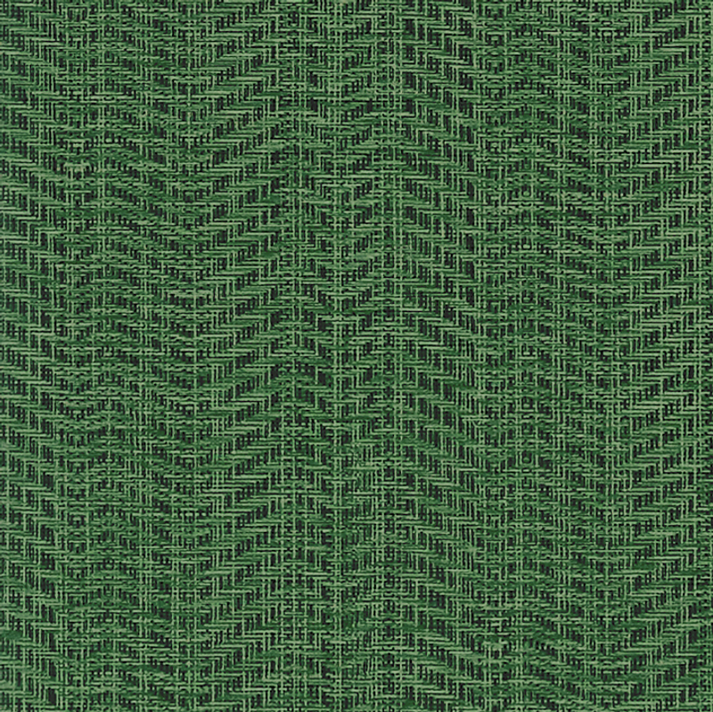 Connell Herringbone - Emerald Green