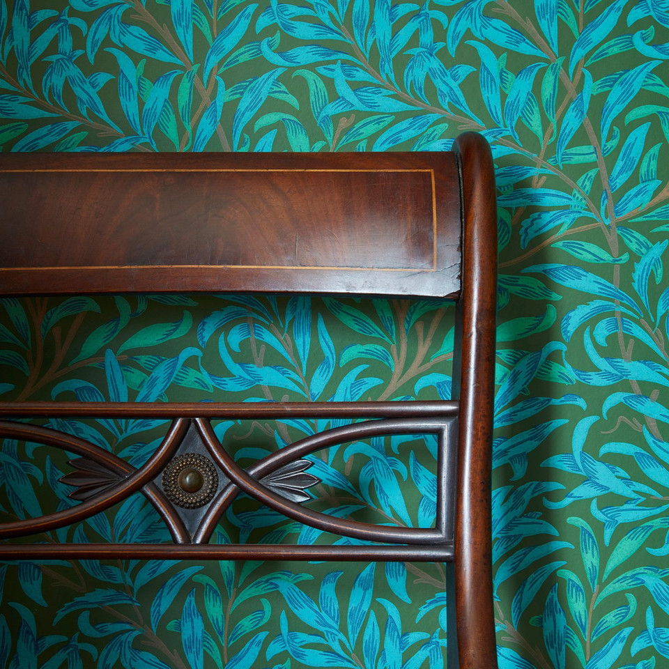 Modern American Willow- Apache Blue
