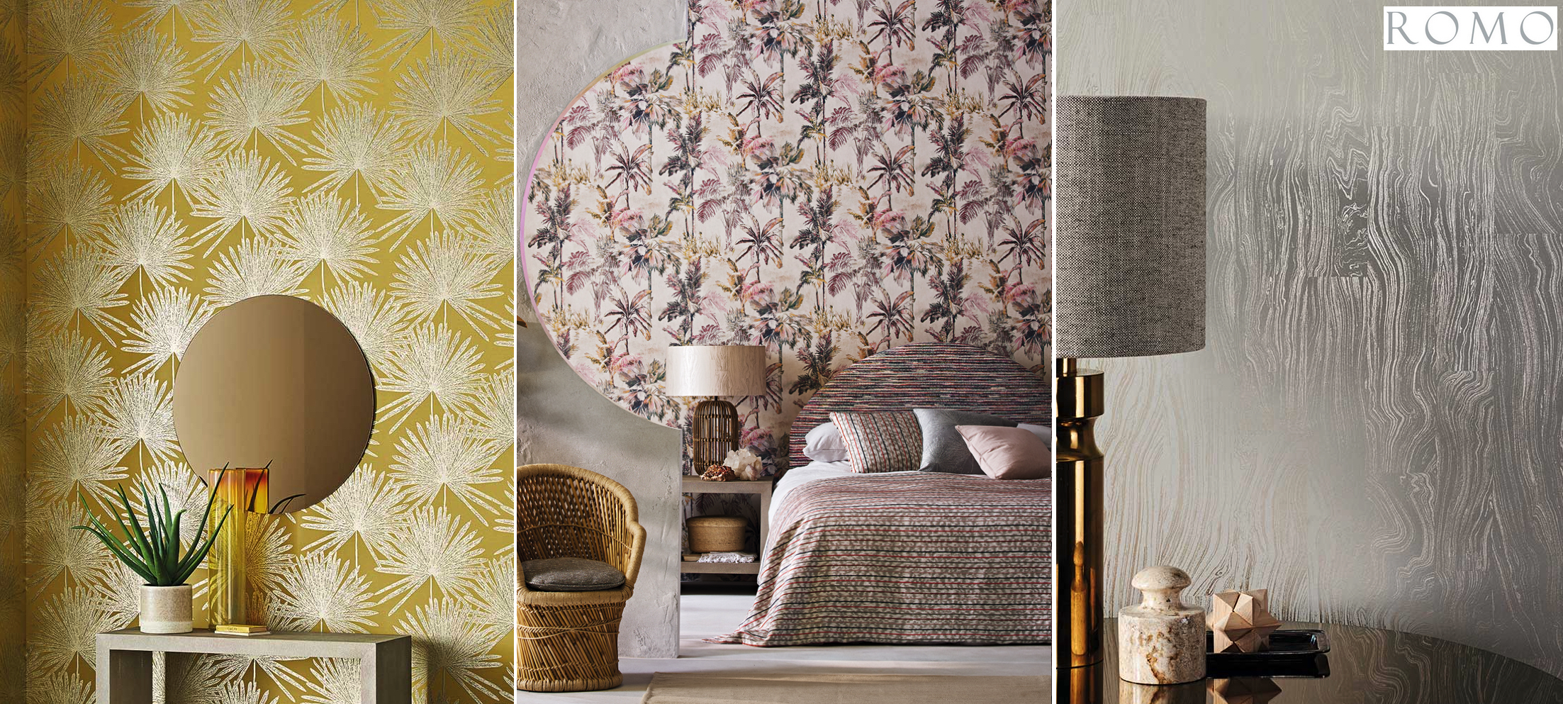 Romo Wallpaper  Designer Wallcoverings At Amersham Designs